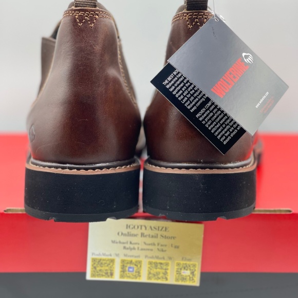 Wolverine Men's‎ Ranchero Romeo Chelsea Boot US 14 - Picture 9 of 12